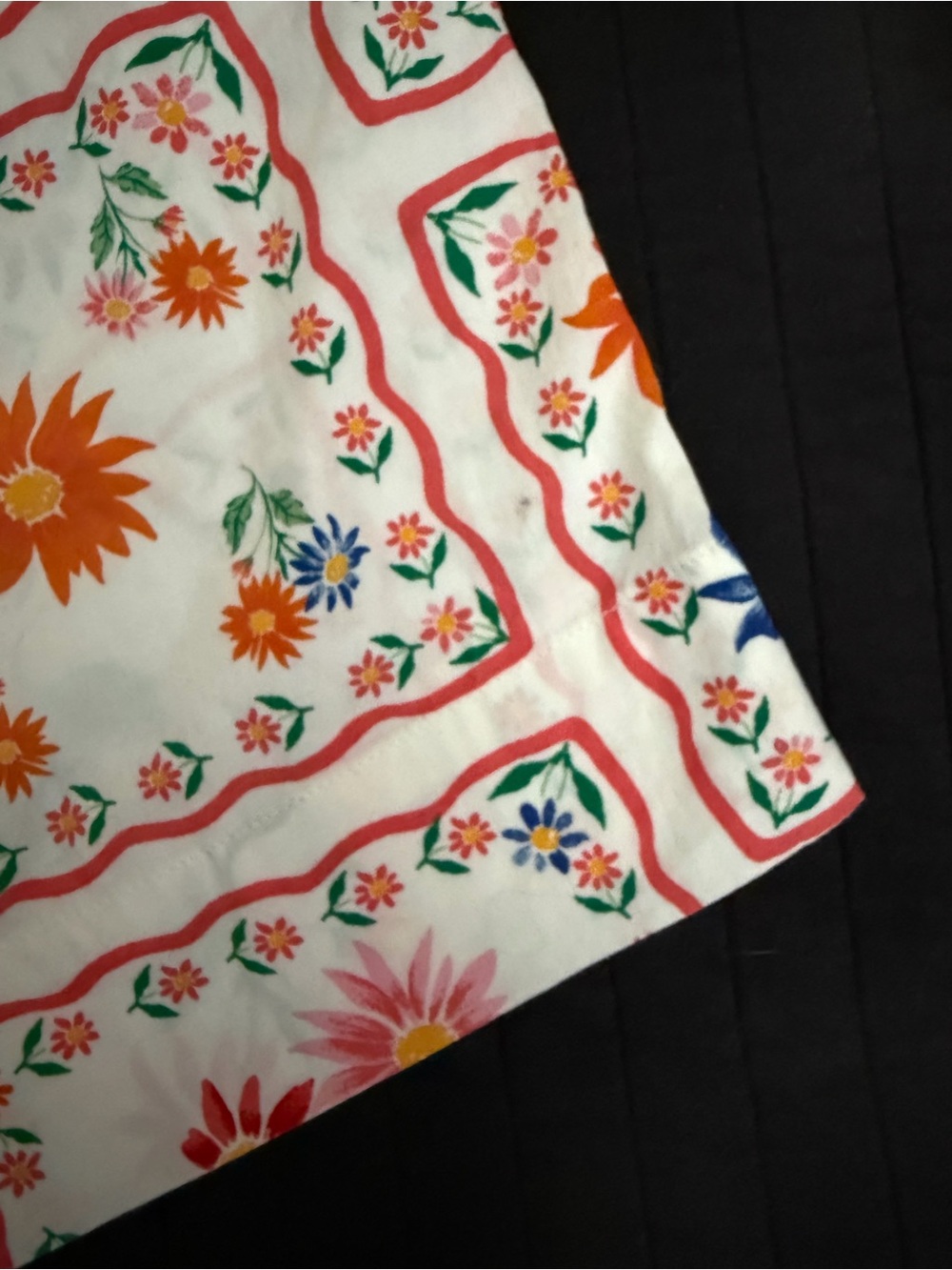 Old Navy Floral Print Pull-On Trousers - M - Picture 4 of 4
